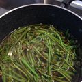 きたみーちゃん's cooksnap of when they made ワラビのあく抜き方法→冷蔵保存.