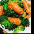 kumi0615's cooksnap of when they made 簡単おつまみ♡ウインナーのペペロンチーノ.