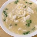 3姉妹ちゃんママ's cooksnap of when they made ☆ネギたっぷり豆腐入り玉子雑炊☆.
