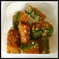 VOSKE's cooksnap of when they made かぼちゃの胡麻和え.