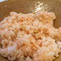 violincook's cooksnap of when they made 滋養強壮に、松の実明太子ごはん.