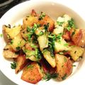米俵米子's cooksnap of when they made じゃがいもの香菜炒め.