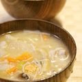 yukanosuke's cooksnap of when they made 酒粕風味の豚汁.