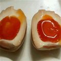 ﾆｬｯｷｯｷ's cooksnap of when they made 煮豚の煮汁で☆半熟味付けたまご.