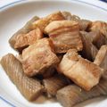ちーはる's cooksnap of when they made 豚バラとこんにゃくのさっぱり煮.