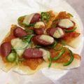 sss2's cooksnap of when they made 簡単5分♪米粉から作るピザ生地☆お餅.