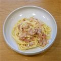 ◎よしだけキッチン◎'s cooksnap of when they made 濃厚カルボナーラ的な。.