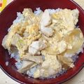 好たん's cooksnap of when they made 親子丼 フライパンで簡単!!.