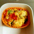 ＊mashiro＊'s cooksnap of when they made 幼児食★トマトと豆苗の卵炒め.