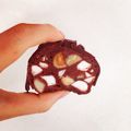 Nyohe's cooksnap of when they made オレオとマシュマロのチョコバー.