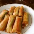 まねまね大好き's cooksnap of when they made ◆簡単♡アスパラ＆チーズの揚げ焼き春巻◆.