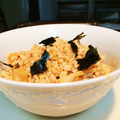 Faiza's cooksnap of when they made 速攻でできる！押し麦のキムチ和え.