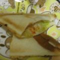 ちょぽまま's cooksnap of when they made まだなら　ぜひっ!! のキムチサンド.