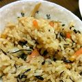 Dだっく's cooksnap of when they made 人参、ごぼう、ひじきの炊き込みご飯.