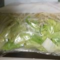 8mayumi8's cooksnap of when they made 余った白菜を冷凍保存.