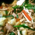 まさとけん's cooksnap of when they made キャベツと豚バラ肉のさっと煮 もつ鍋 風.