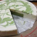 ATSUKO～'s cooksnap of when they made 手土産に♪抹茶マーブルレアチーズケーキ.