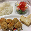 タマリュウ's cooksnap of when they made ◆串焼きつくね◆：鶏挽肉使用：.