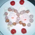 でこぴんママ's cooksnap of when they made ✿お花が笑う目玉焼き✿.