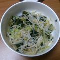 nobuサン's cooksnap of when they made もやしとワカメの絶品ナムル♡.