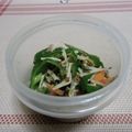 tetubinn's cooksnap of when they made にんじんとピーマンのきんぴら.