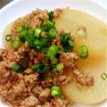 gomanyanko's cooksnap of when they made 【覚書】大根の鶏そぼろあんかけ.
