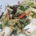 pukukoko's cooksnap of when they made 塩昆布で☆キャベツとはんぺんの塩昆布炒め.