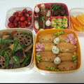 バドガール's cooksnap of when they made わいわい動物お稲荷さん♬お花見・運動会に.