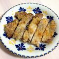 エターニア's cooksnap of when they made 豚ロースのさっくりカツレツ味噌チーズ風味.