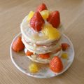 katze☆'s cooksnap of when they made HMパンケーキ☆タワー.