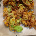 kayosanta's cooksnap of when they made ◆めっちゃ簡単☆そら豆のかき揚げ～♪◆.