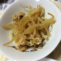 rie_tiare's cooksnap of when they made あと一品簡単もやしと薄揚げ煮物.