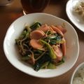 み～ぐる's cooksnap of when they made おさかなのソーセージでケチャップ炒め.