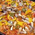 たつんこ's cooksnap of when they made ホットプレートで♪パエリア（おこげ付き）.