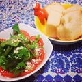 おこめつぶうさぎ's cooksnap of when they made トマトとカッテージチーズのブルスケッタ風.