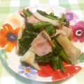 みんとこ's cooksnap of when they made ほうれん草とエリンギのヘルシー炒め物♪.