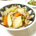 ruruyun's cooksnap of when they made 芋煮　～牛肉と里芋～　**山形の味**.