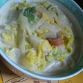 竜ヶ崎りお's cooksnap of when they made 超簡単♥️白菜のクリームスパ.