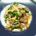 chokomashu's cooksnap of when they made コストコのプルコギ肉で♪青椒肉絲.