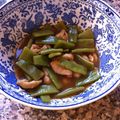 はーむちゃん's cooksnap of when they made モロッコインゲンと油揚げの煮物.