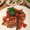 Chi_ikgy's cooksnap of when they made えびとイカのトマトパスタ.