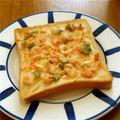 msft5632's cooksnap of when they made 鮭フレーク×野菜 マヨチーズトースト.