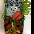 aaayoaaa's cooksnap of when they made Eテレみいつけた！のコッシーのキャラ弁♪.