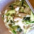 ＊れんげ＊'s cooksnap of when they made 糸寒天とキュウリのサラダ.