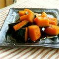 yu＋'s cooksnap of when they made 【3STEP】南瓜のバター煮付け.