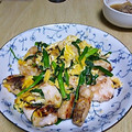 rocky6969's cooksnap of when they made ムネ肉とにらの卵とじ.