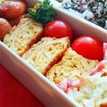 みつこ姉's cooksnap of when they made 材料二つ!!ふわうま☆のり佃煮玉子焼♪.