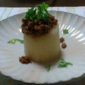 みどころ's cooksnap of when they made 肉味噌とふろふき大根.