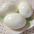 cafeorange's cooksnap of when they made ゆでたまごの上手な作り方♪.