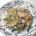 RoomA's cooksnap of when they made 小松菜と鶏むね肉のソテー.